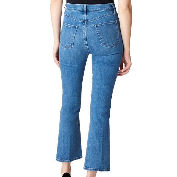 J Brand Lillie High-rise Cropped flare Jean - Picture 2 of 3